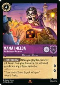 Mama Imelda - No-Nonsense Ancestor - Hyperia City - Disney Lorcana card