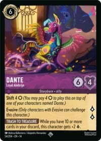 Dante - Loyal Alebrije - Hyperia City - Disney Lorcana card