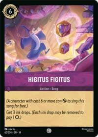 Higitus Figitus - Hyperia City - Disney Lorcana card