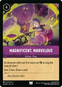 Magnificent, Marvelous - Hyperia City - Disney Lorcana card