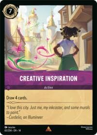 Creative Inspiration - Hyperia City - Disney Lorcana card