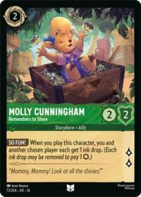 Molly Cunningham - Remembers to Share - Hyperia City - Disney Lorcana card