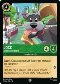Jock - Enjoying the Sights - Hyperia City - Disney Lorcana card