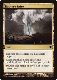 Rupture Spire - Commander 2013 - Magic: The Gathering card