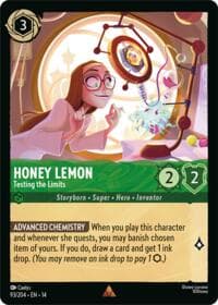 Honey Lemon - Testing the Limits - Hyperia City - Disney Lorcana card