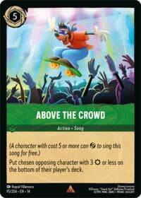Above the Crowd - Hyperia City - Disney Lorcana card