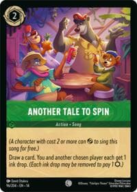 Another Tale to Spin - Hyperia City - Disney Lorcana card