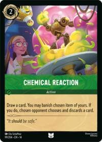 Chemical Reaction - Hyperia City - Disney Lorcana card