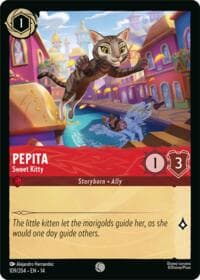 Pepita - Sweet Kitty - Hyperia City - Disney Lorcana card