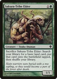 Sakura-Tribe Elder - Commander 2013 - Magic: The Gathering card