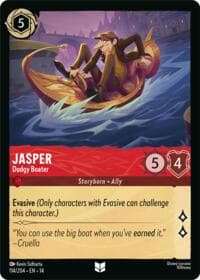Jasper - Dodgy Boater - Hyperia City - Disney Lorcana card
