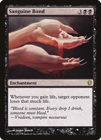 Sanguine Bond - Commander 2013 - Magic: The Gathering card