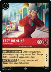 Lady Tremaine - Scornful Snob - Hyperia City - Disney Lorcana card