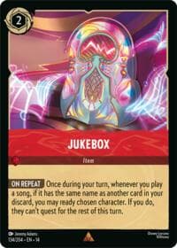 Jukebox - Hyperia City - Disney Lorcana card