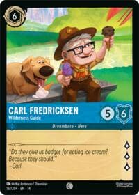 Carl Fredricksen - Wilderness Guide - Hyperia City - Disney Lorcana card