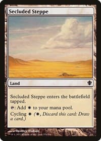 Secluded Steppe - Commander 2013 - Magic: The Gathering card