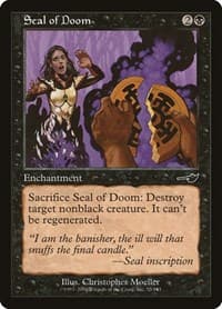 Seal of Doom - Nemesis - Magic: The Gathering card