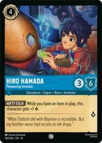 Hiro Hamada - Pioneering Inventor - Hyperia City - Disney Lorcana card