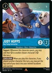 Judy Hopps - Day Camp Instructor - Hyperia City - Disney Lorcana card