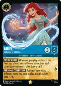 Ariel - Collector of Oddities - Hyperia City - Disney Lorcana card