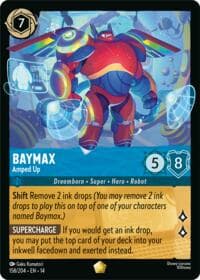 Baymax - Amped Up - Hyperia City - Disney Lorcana card