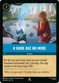 A Dark Age No More - Hyperia City - Disney Lorcana card