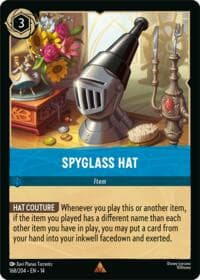 Spyglass Hat - Hyperia City - Disney Lorcana card