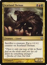 Scarland Thrinax - Commander 2013 - Magic: The Gathering card
