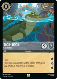Tick-Tock - Canal Croc - Hyperia City - Disney Lorcana card