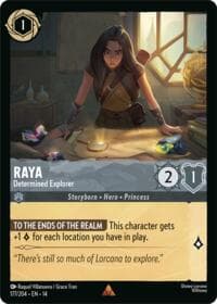 Raya - Determined Explorer - Hyperia City - Disney Lorcana card