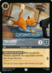 Toulouse - Rough and Tumble - Hyperia City - Disney Lorcana card