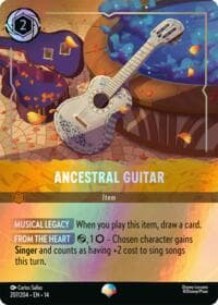 Ancestral Guitar (Epic) - Hyperia City - Disney Lorcana card