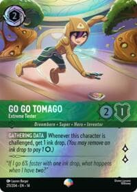 Go Go Tomago - Extreme Tester (Epic) - Hyperia City - Disney Lorcana card