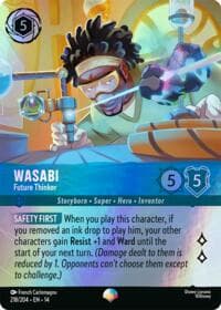 Wasabi - Future Thinker (Epic) - Hyperia City - Disney Lorcana card