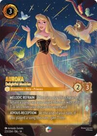 Aurora - Delightful Musician (Enchanted) - Hyperia City - Disney Lorcana card