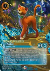 Thomas O'Malley - Savvy Vagabond (Enchanted) - Hyperia City - Disney Lorcana card