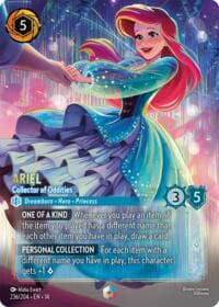 Ariel - Collector of Oddities (Enchanted) - Hyperia City - Disney Lorcana card