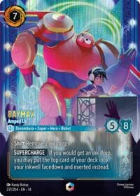 Baymax - Amped Up (Enchanted) - Hyperia City - Disney Lorcana card
