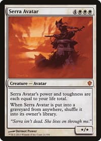 Serra Avatar - Commander 2013 - Magic: The Gathering card