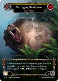 Barraging Beatdown (Marvel) - Flesh and Blood: Promo Cards - Flesh and Blood TCG card