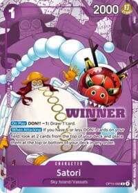 Satori (Winner Pack 2026 Vol. 4) - One Piece Promotion Cards - One Piece Card Game card