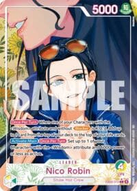 Nico Robin (010) (Alternate Art) - Extra Booster: One Piece Heroines Edition Vol. 2 - One Piece Card Game card
