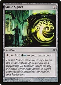 Simic Signet - Commander 2013 - Magic: The Gathering card