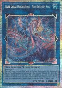 Azure Ocean Dragon Lord - Neo-Daedalus Rage (Starlight Rare) - Beyond the Brave - YuGiOh card
