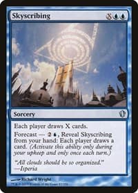 Skyscribing - Commander 2013 - Magic: The Gathering card