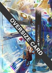 The Grand Plaza (Oversized) - Riftbound Worlds Bundle 2025 - Riftbound: League of Legends Trading Card Game card