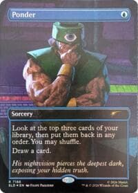 Ponder (7186) - Secret Lair Drop Series - Magic: The Gathering card