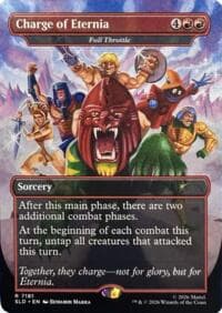 Charge of Eternia - Full Throttle - Secret Lair Drop Series - Magic: The Gathering card