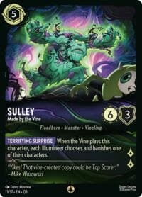Sulley - Made by the Vine - Illumineer's Quest: The Great Hunny Rescue - Disney Lorcana card