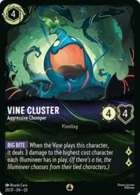 Vine Cluster - Aggressive Chomper - Illumineer's Quest: The Great Hunny Rescue - Disney Lorcana card